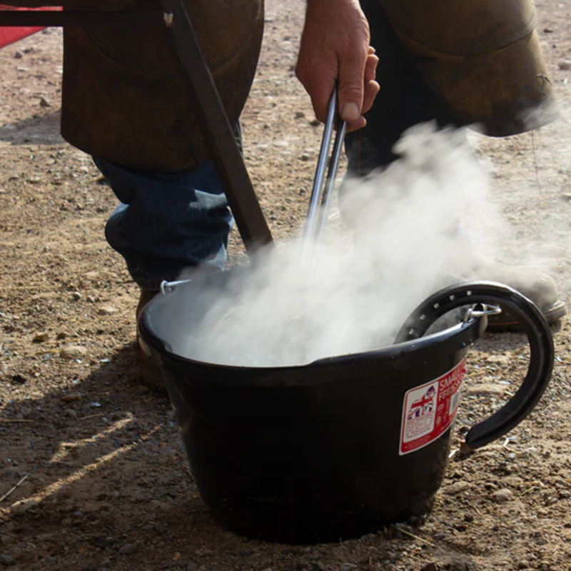 Red Gorilla Plas Shallow Bucket - Black-1